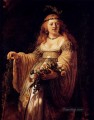 Retrato de flora Rembrandt
